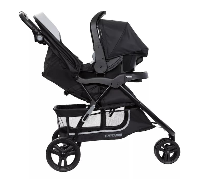 full-size stroller with infant seat