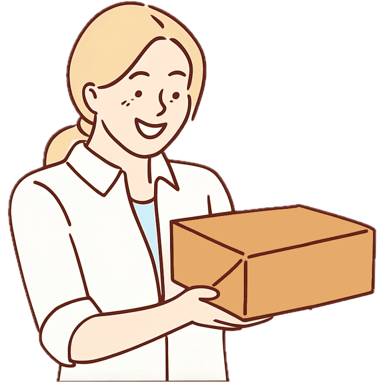 The customer returns the items
